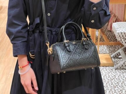 【美國預購】TB Monogram mini波士頓 側背包