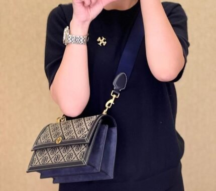 【美國預購】TB T Monogram風琴包 斜揹包 老花風琴包